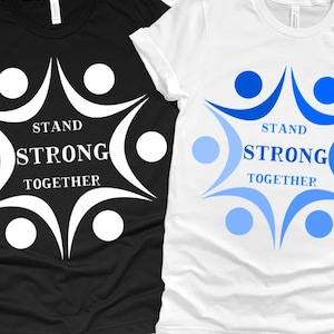 Stand Strong svg - Escritura Bíblica Christian Svg camisa David estrella svg Apoyo Israel Png stand con Israel SVG Judío Religioso svg Cricut