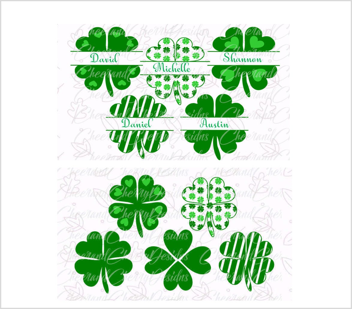 St Patricks Day Svg Bundle for Cricut Silhouette Iron On St. | Etsy