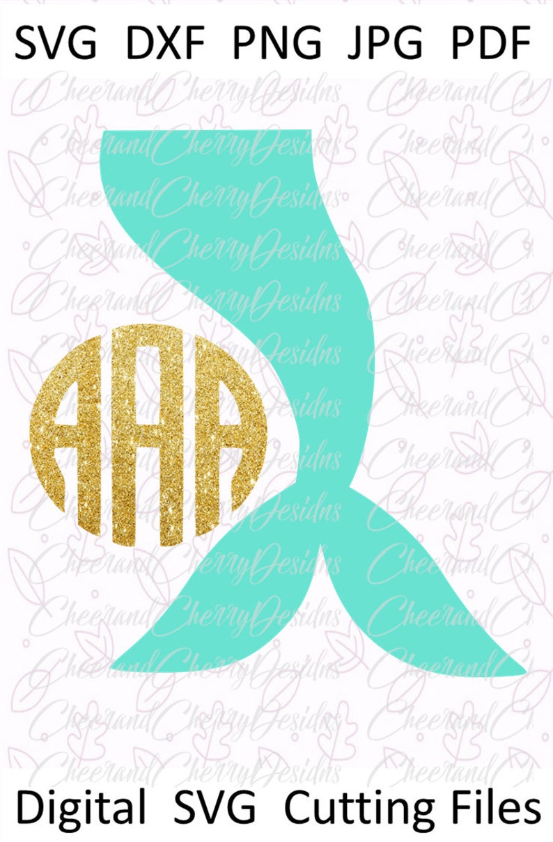 Download Mermaid SVG Mermaid monogram SVG Ocean svg Mermaid ...