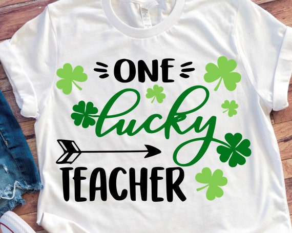Download Teachers St patricks day svg One lucky teacher Svg for ...