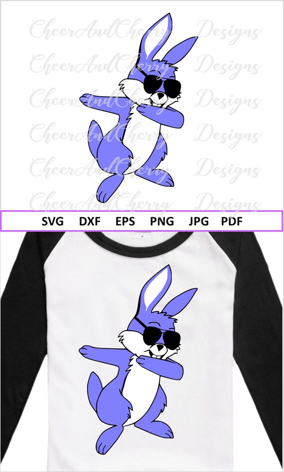 Download Dabbing Bunny Svg Easter Svg For Boy Easter Svg Files For Etsy