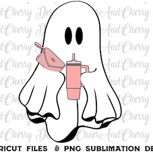 Boo Jee Ghost SVG: Boujee Halloween Ghoul, Tumbler Design (Digital Files)