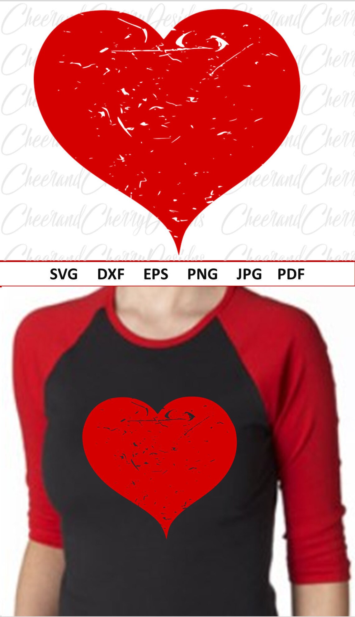 Grunge Heart Svg File Distressed Heart Svg Files for Cricut - Etsy