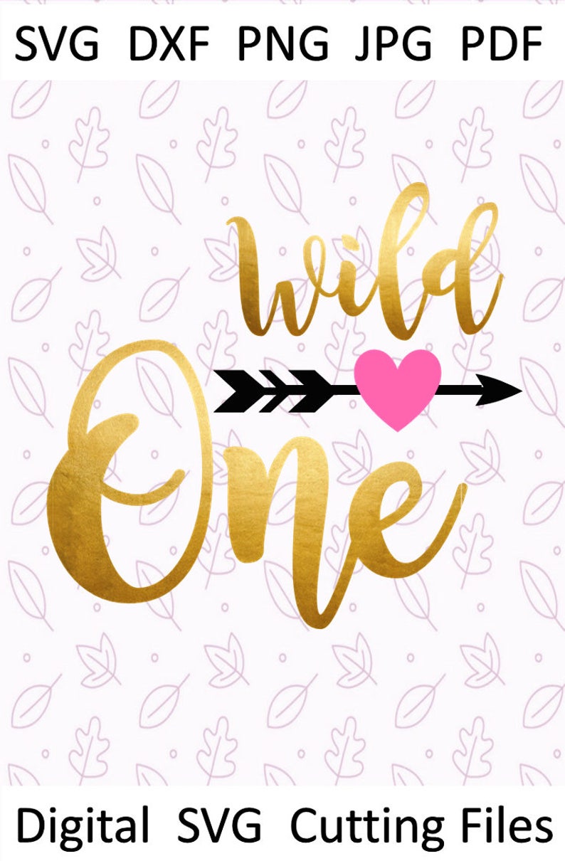 Download First Birthday Svg wild One svg Baby svg Cut File Birthday ...