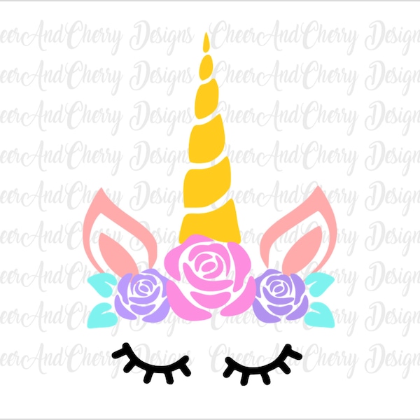 Unicorn Bangs Svg - Etsy