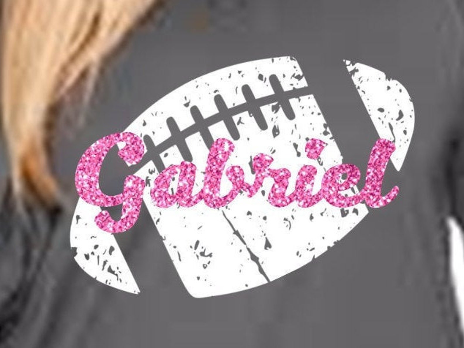 Distressed Football Svg Files for Cricut and Silhouette - Etsy