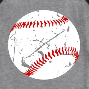 Distressed baseball with stitches svg, Grunge Baseball Svg file for Cricut and  Silhouette Cameo, Baseball Cut files, Baseball mom printable