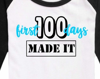 100 days of school Svg files 100 days smarter SVG 100th day of school Svg for boys Kindergarten Svg 100 days Svg Silhouette Cricut Iron on
