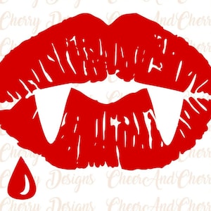 Halloween Lips svg, vampire lips svg, halloween svg, fangs svg, vampires SVG, Kiss cut file, Vampire teeth SVG, Digital Download clip art