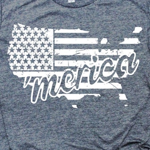 Merica Svg. USA map SVG, American flag svg, 4th of july Svg, Distressed flag, Grunge America Cut File Shirt Decal Cricut Silhouette Vector