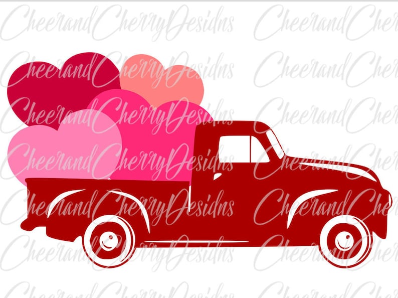 Free Free 293 Truck With Hearts Svg Free SVG PNG EPS DXF File