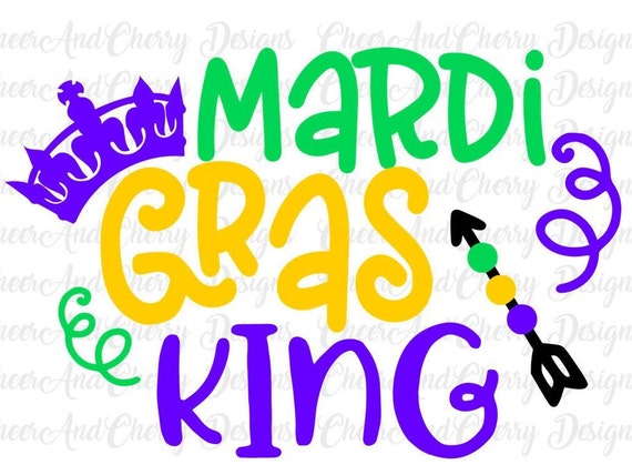Download Mardi Gras King Svg For Cricut Silhouette Mardi Gras Svg Etsy