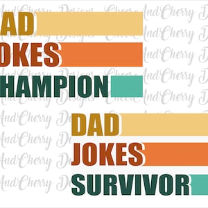 Papa Witze SVG PNG Download, Papa Witze Überlebende lustige Papa SVG-Datei, Papa und ich passende Shirts Sublimation Designs für Vater und Sohn