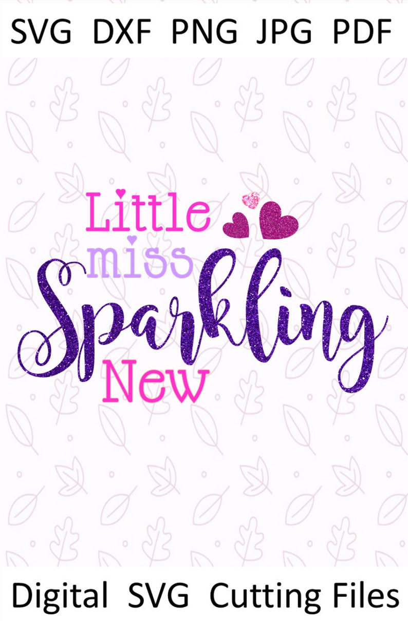 Download Sparkling New Svg Cutting File Baby Svg New Baby Girl Svg ...