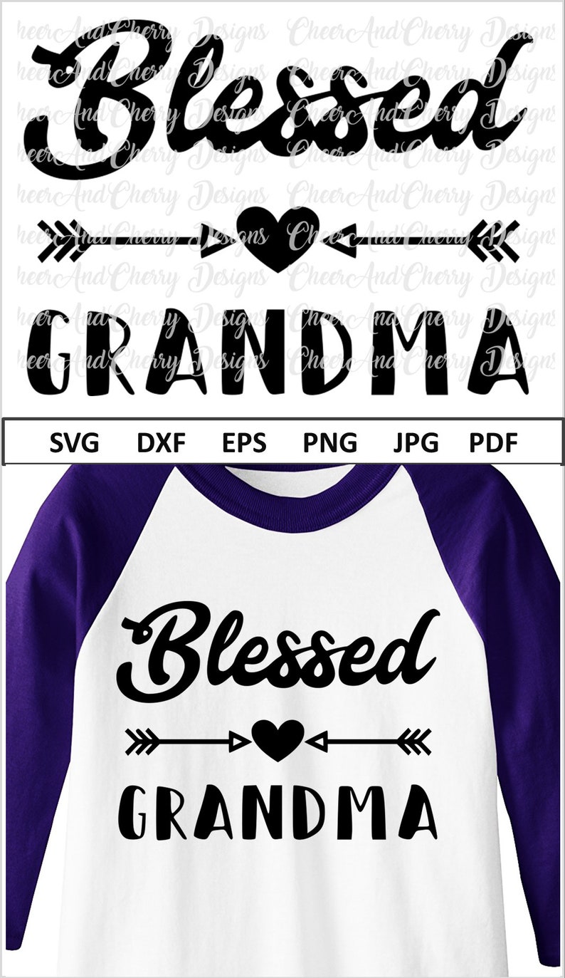 Download Blessed Grandma Svg for Mother's day Svg for grandmother ...