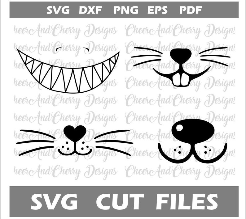 Download Funny Face mask Svg bundle social distance animal mask | Etsy