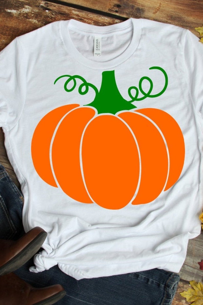 Pumpkin SVG Files for Cricut Silhouette Iron On Pumpkin Cut - Etsy