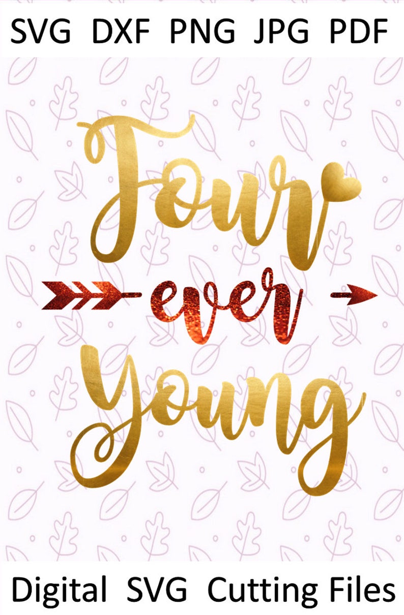 Download Fourth Birthday Svg Four ever young svg Boy svg Cut File ...