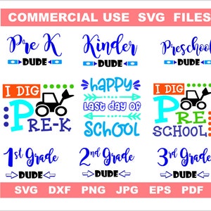 School SVG Bundle - 50 Designs - Teacher Svg Monogram Cut Files for ...
