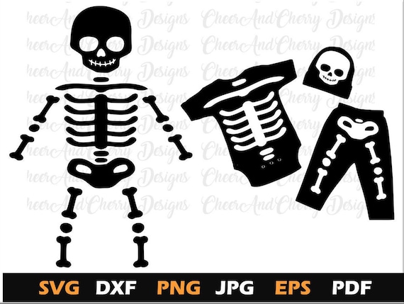 Skeleton Svg Halloween Sceleton SVG for DIY Halloween | Etsy