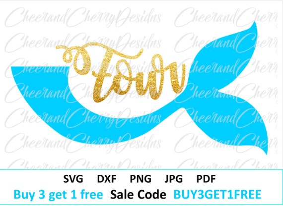 Download Fourth Birthday Svg Mermaid birthday SVG Sea svg Four svg ...