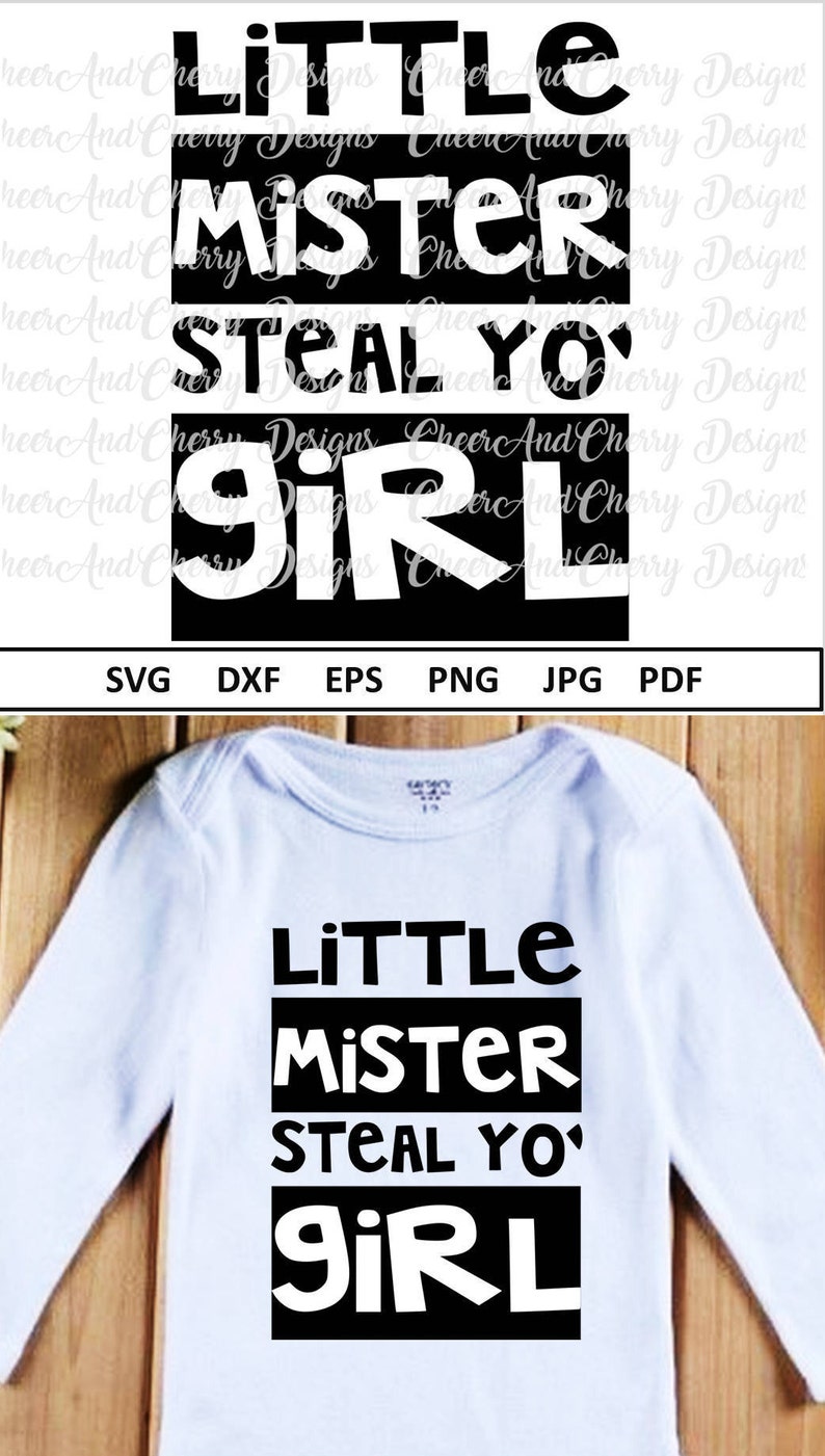 Download Little mister steal your girl Svg Boy Valentine SVG file ...