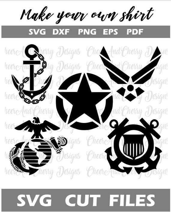 Download 30 Army Svg Bundle Us Air Force Svg Coast Guard Svg Instant Download Us Military Cut Files Us Military Svg Navy Svg Cricut Army Svg Craft Supplies Tools Sewing Fiber