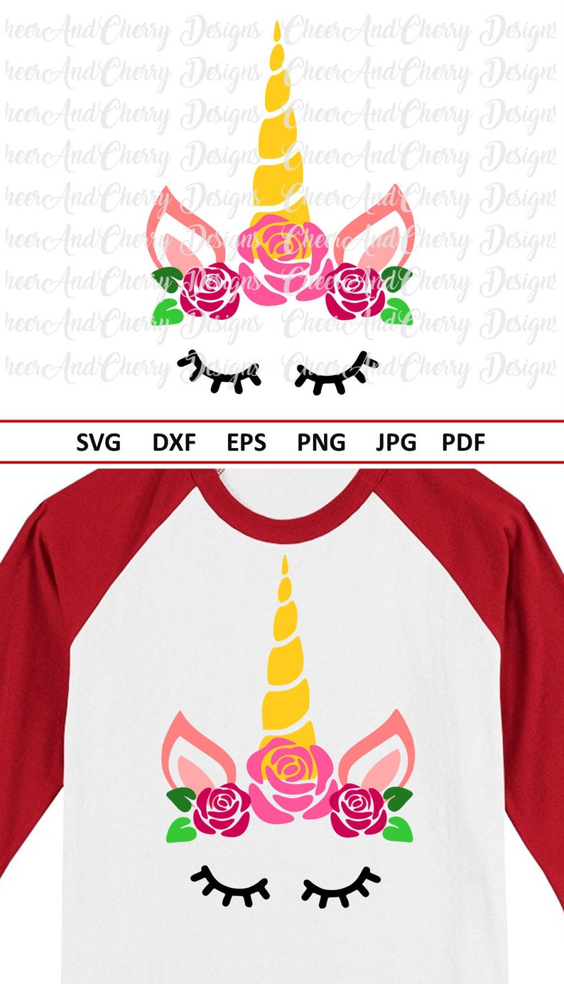 Free Free Unicorn Face With Roses Svg 934 SVG PNG EPS DXF File