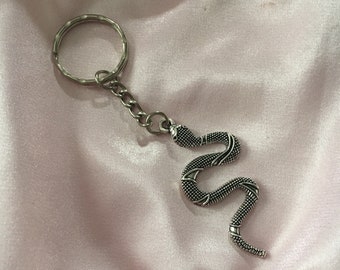 Snake keychain | Etsy