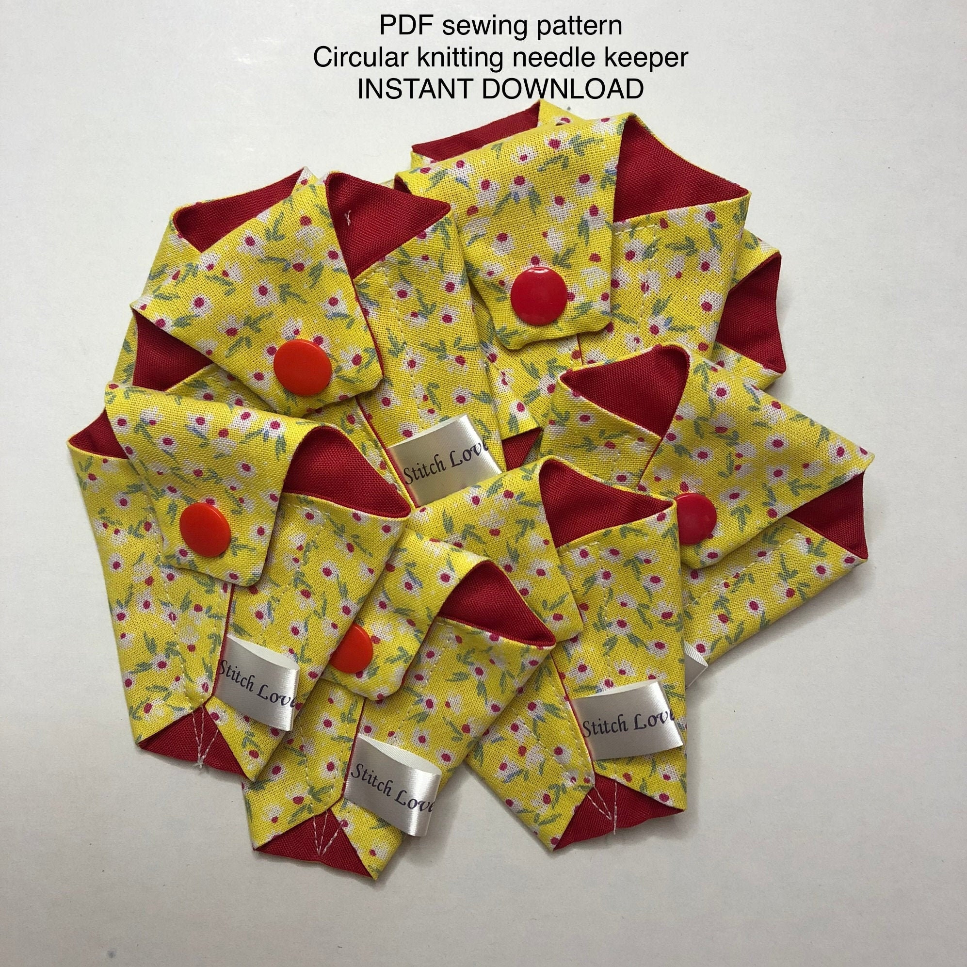 Getaway Circular Knitting Needle Case-4.5X11 Multicolor, Pk 1