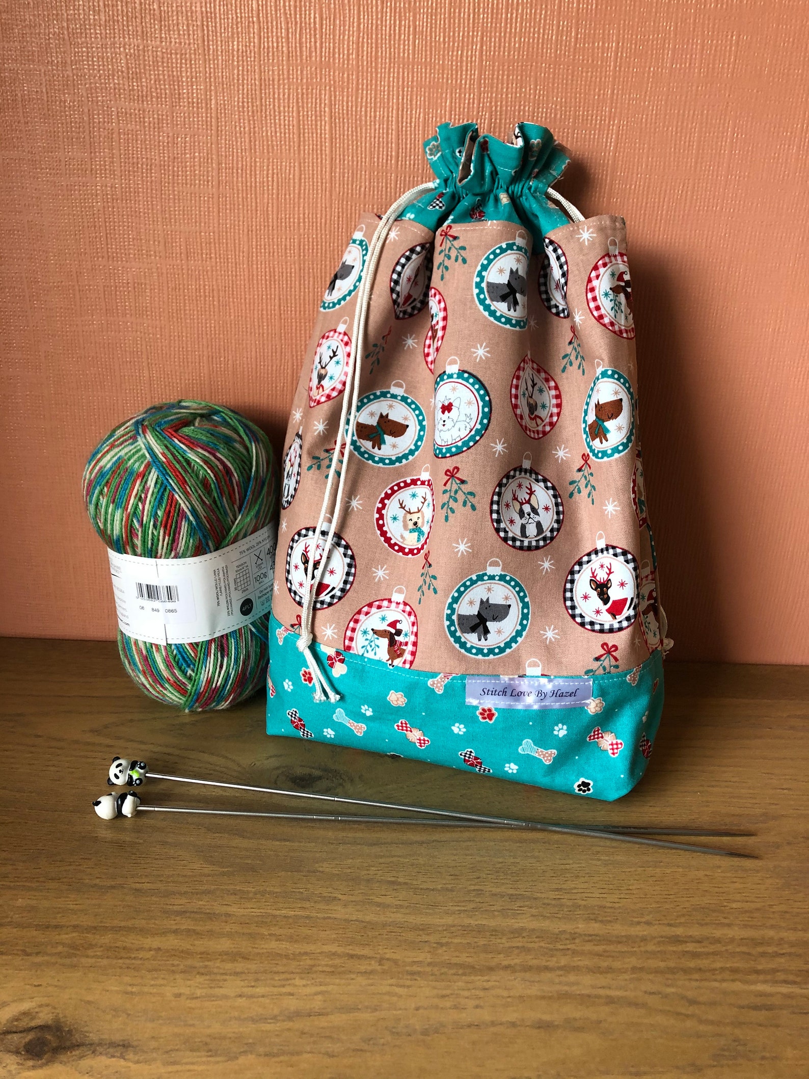 PATTERNReversible drawstring bag sewing pattern. Fat quarter Etsy