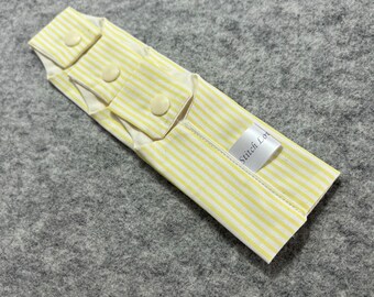 Needle keeper for flexible double pointed knitting needle sets. CrasyTrio needle case. FlexiFlip needle case.