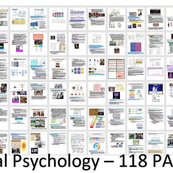 Eppp Visual Study Guide Etsy