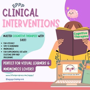 EPPP Study Guide: Cognitive Theories – Visual Mnemonics & Study Hacks Domain A Clinical Intervention