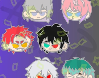 Hypnosis Mic Chibi Pins