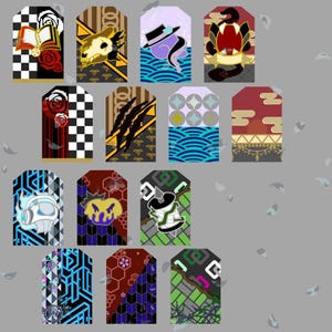 TWST Omamori Keychains