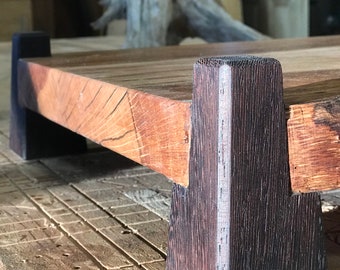 Obelisk cutting board wood , oak cutting board , wenge