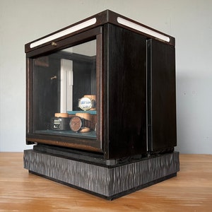 Keepsake display watch box case secret compartment  - men’s watch box - watch case - high end watch box, jewelry box case