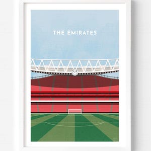Arsenal HEDENDAAGSE KUNST, cadeau print Emirates Stadium