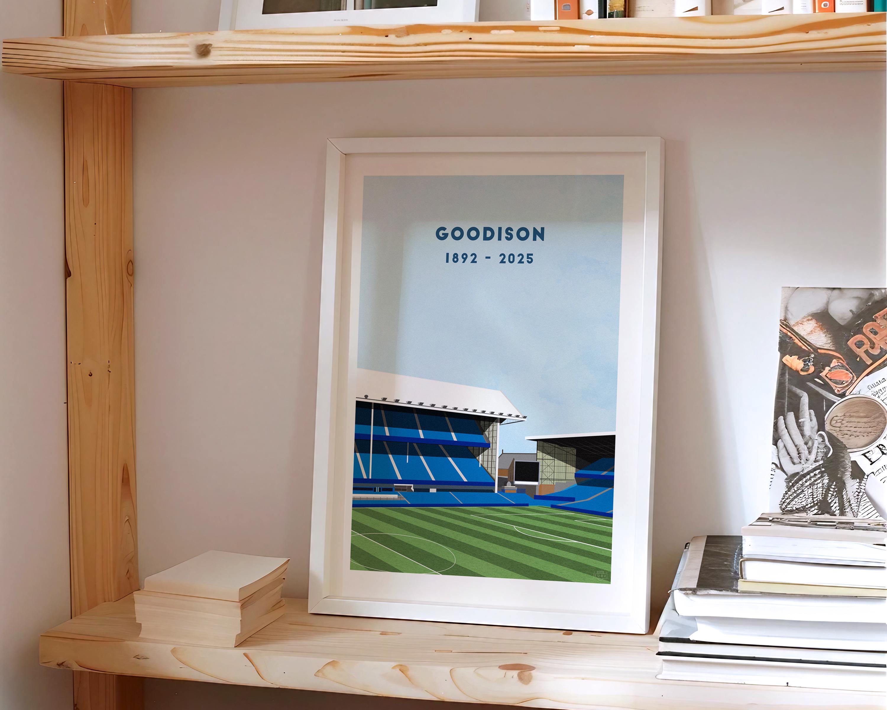 Fanion Everton FC - 9x11cm - Banderin Club Anglais - Collection Football