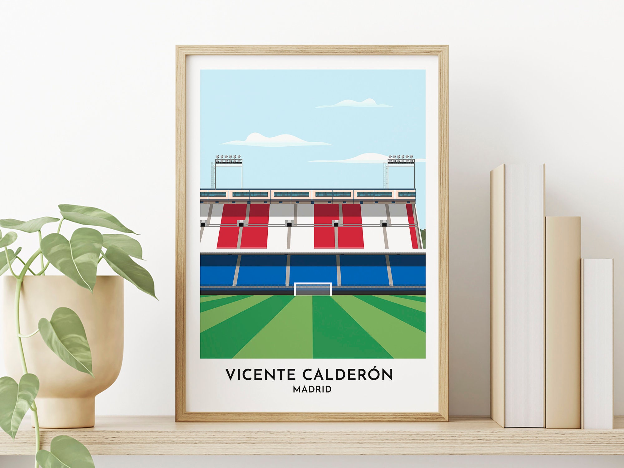 Atlético de Madrid Vicente Calderón Arte de España