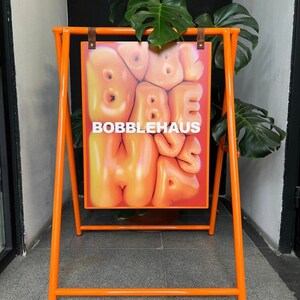 New Sandwich Sign - Sidewalk Board - A Type Frame Board - Pavement Signage - Exterior Sign - Suitable For Outdoor -For Cafes and Restaurants