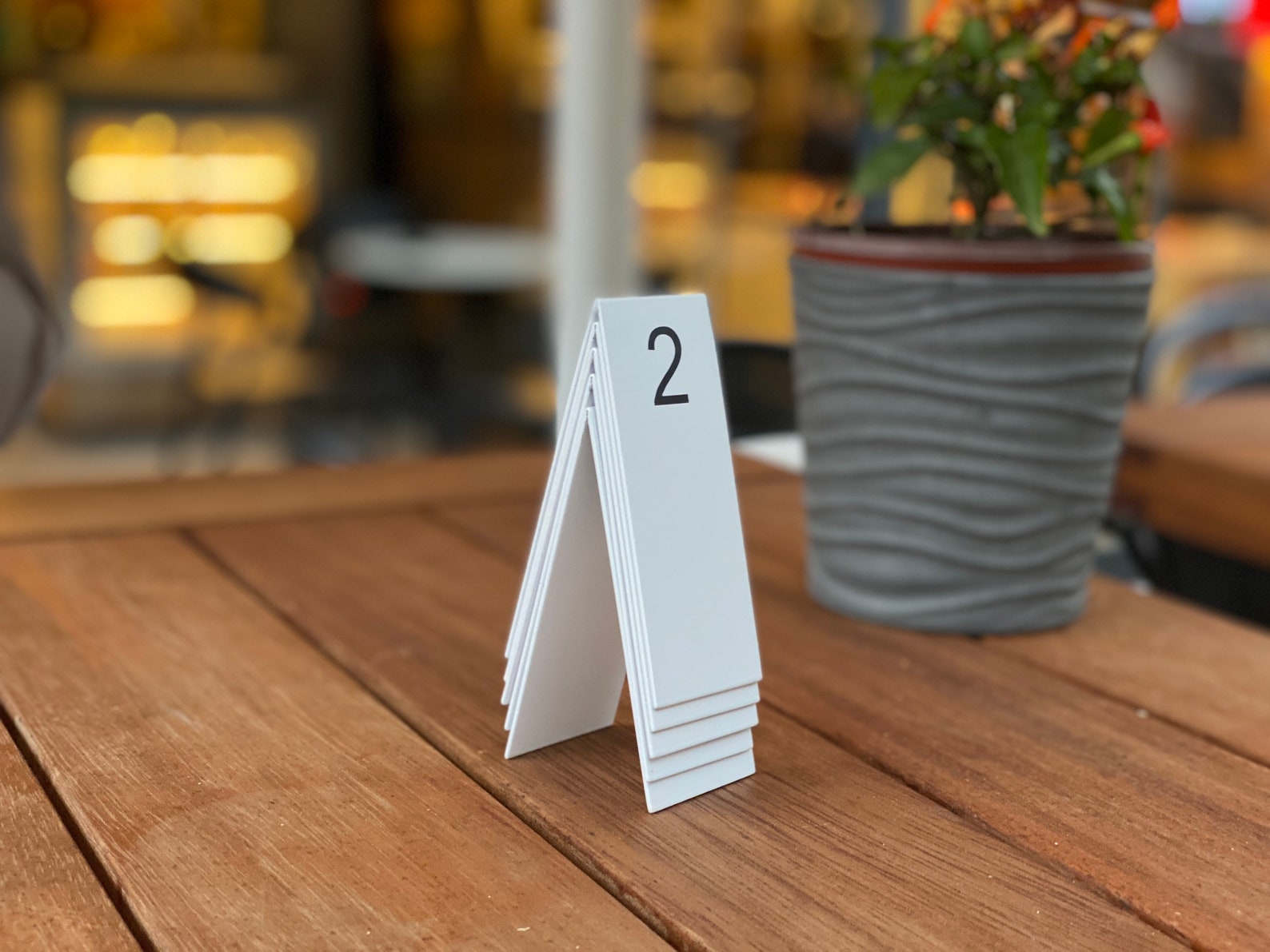 Table Numbers Cafe Numbers Restaurant Supplies Metal Etsy UK