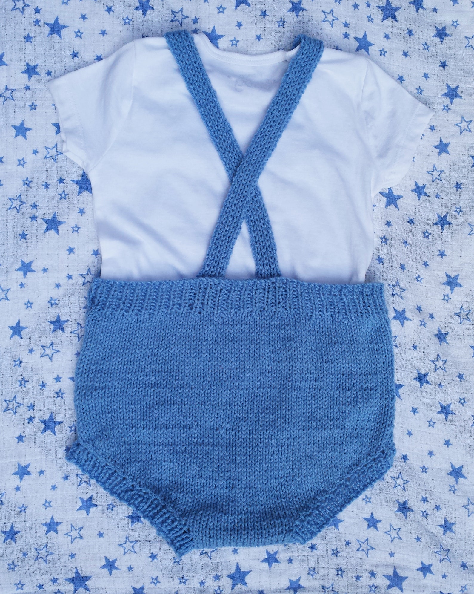 Say Hi Knitted Baby Romper Pdf Knitting Pattern 02 Yrs Etsy