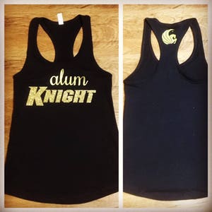 UCF alum-KNIGHT racerback tank