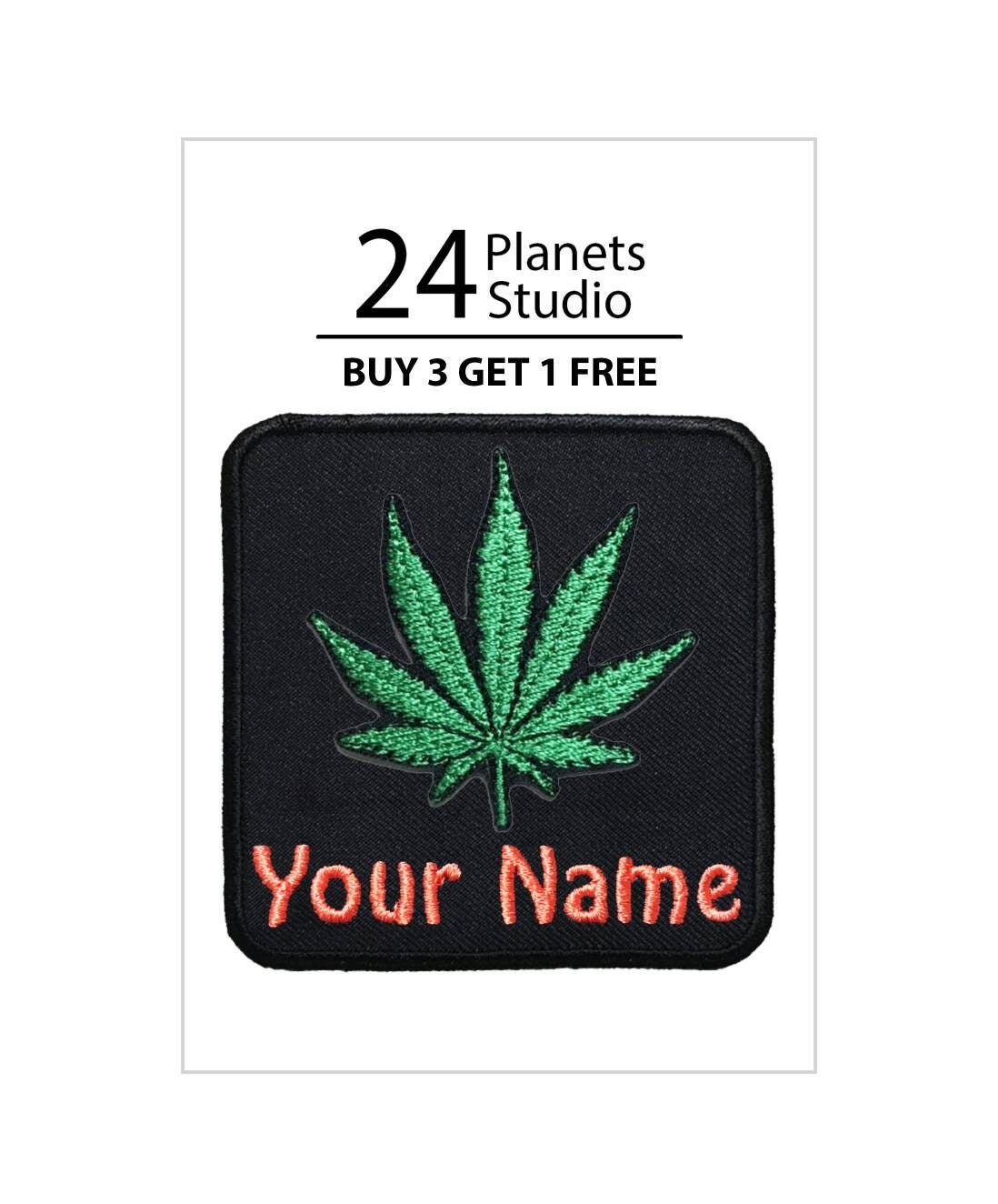 Weed Custom Personalized Iron on Patch by Etsy