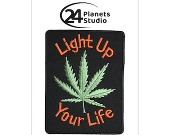 Light Up Your Life Iron on Patch by 24PlanetsStudio