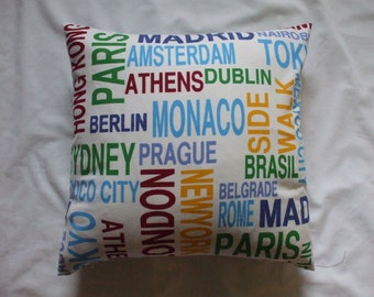 Around the World Cushion