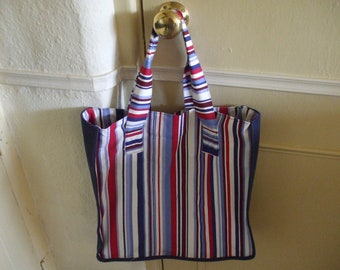 Striped Bag