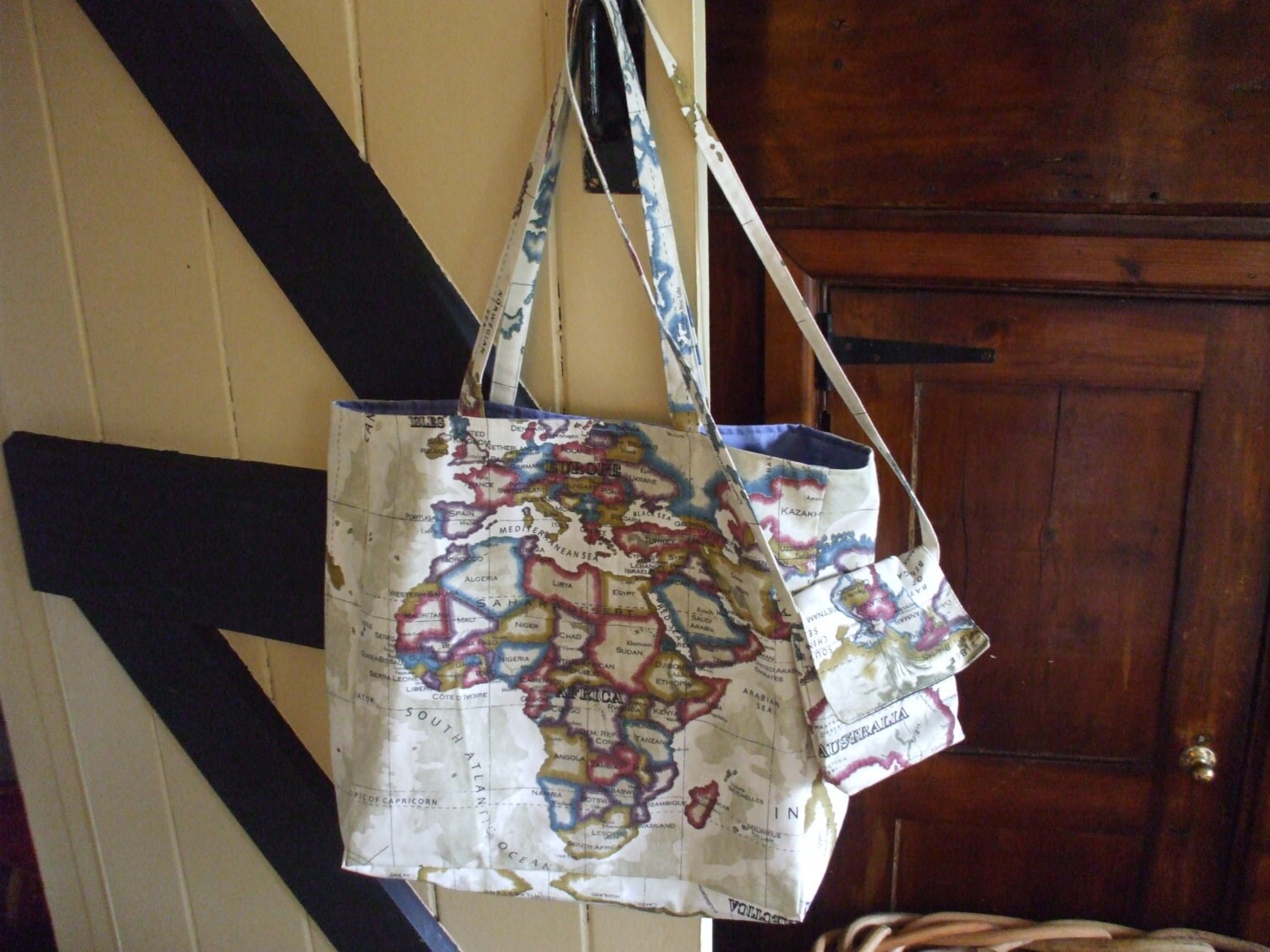 Map of the World Tote Bag - Etsy UK